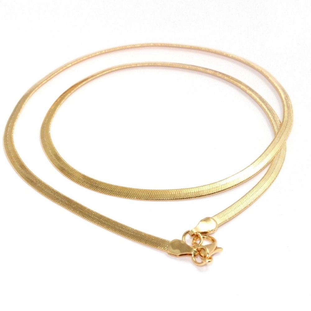 24K Gold Plated Snake Chain